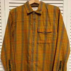 REI Cotton Plaid Button Down Shirt